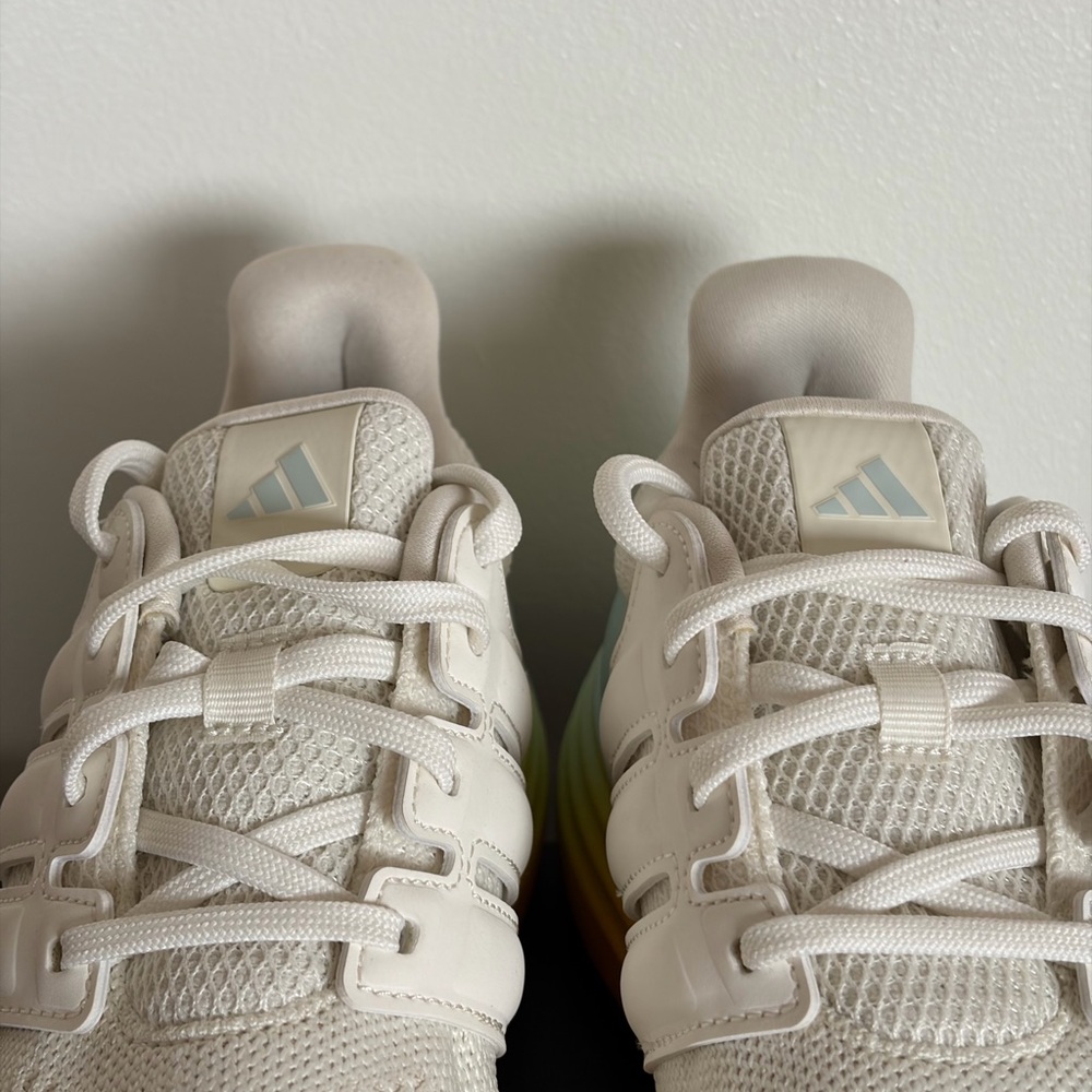 Adidas Ultradream Bold Running Shoes - Cloud White/Yellow Gradient - Women's 6.5 - Picture 10 of 14
